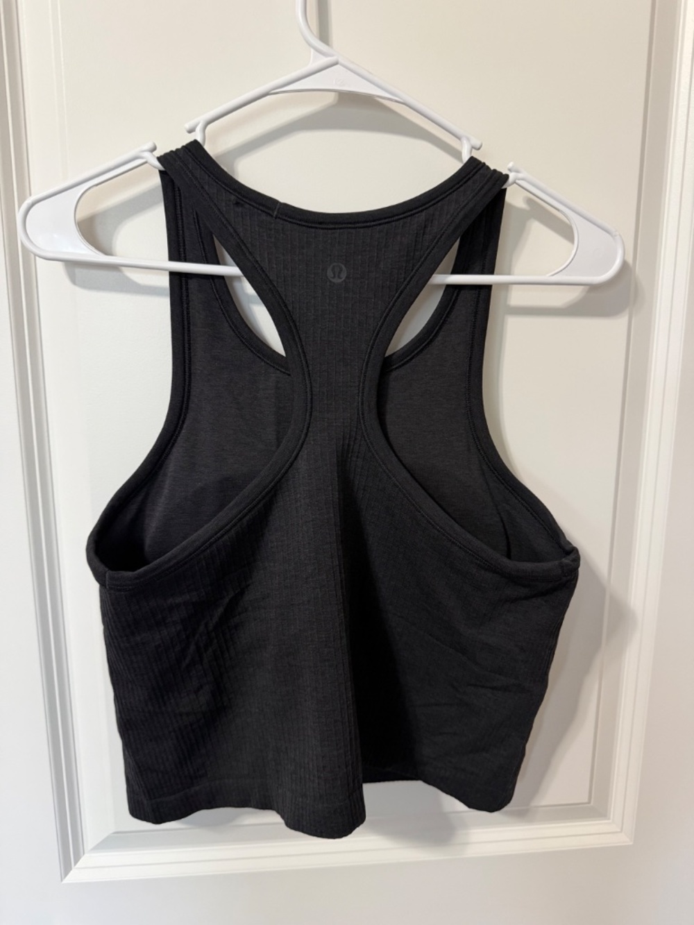 Lululemon Racerback Tank Ribbed Black - Picture 5 of 5